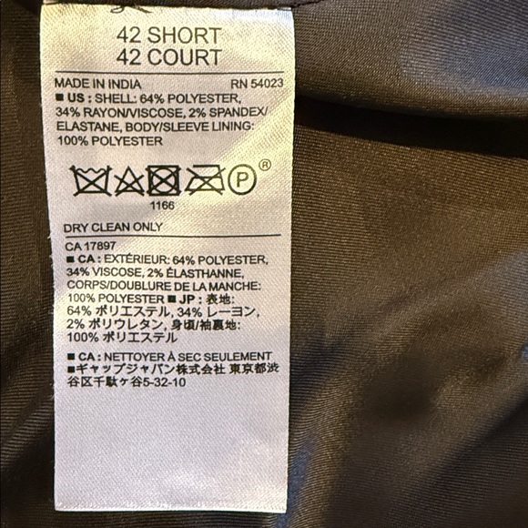 42 Short Banana Republic Light Brown Men's Suit - Picture 5 of 8